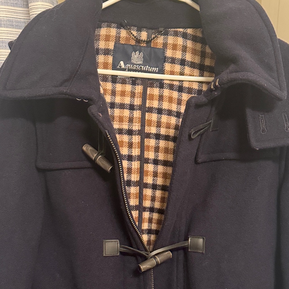Aquascutum London Plaid Coat - Picture 4 of 7